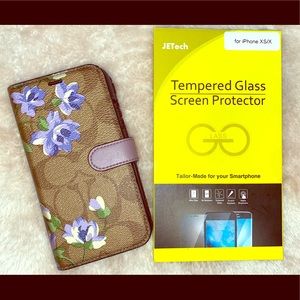 Coach Wallet Phone Case & screen protector